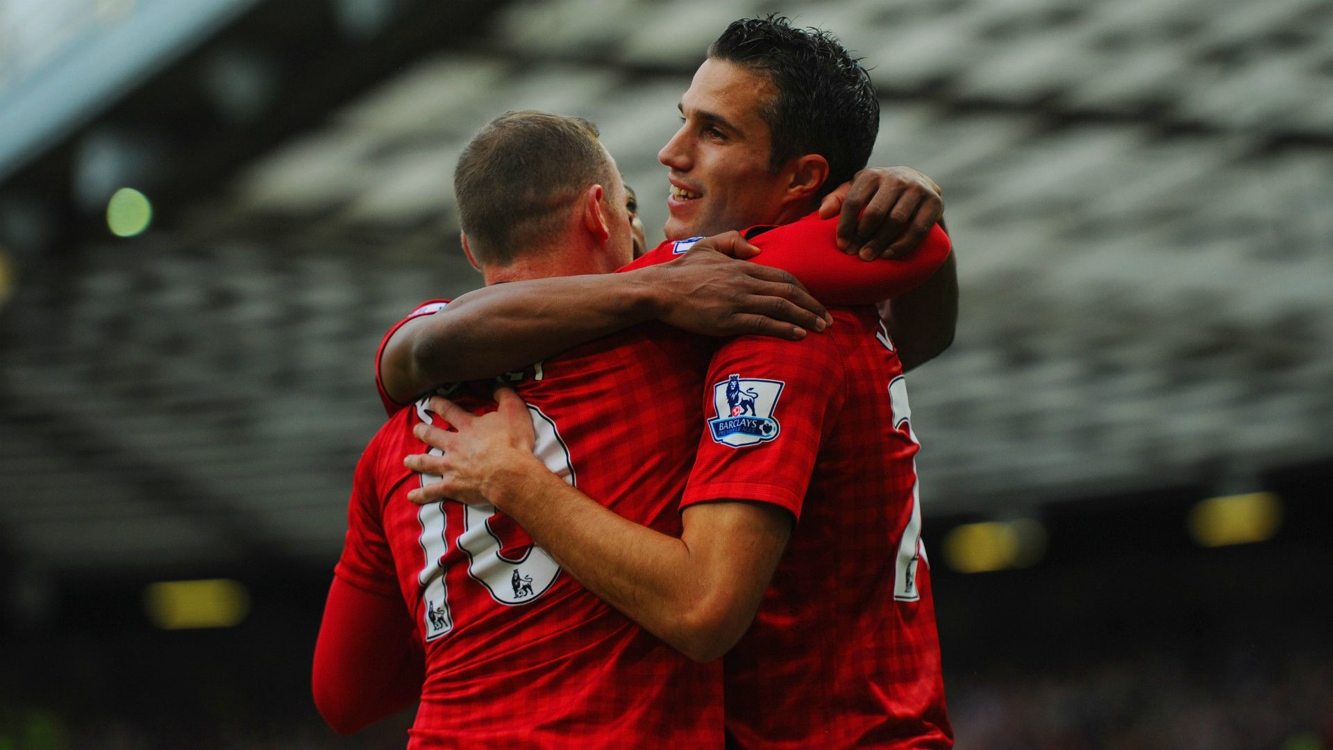 Wayne Rooney Manchester United Robin van Persie 2012-13