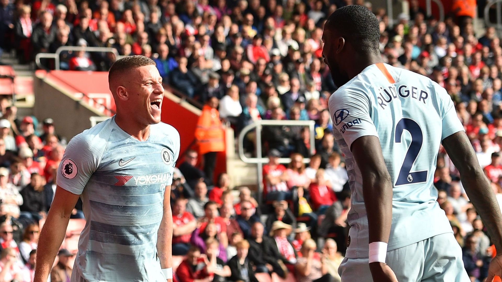 Ross Barkley Antonio Rudiger Chelsea