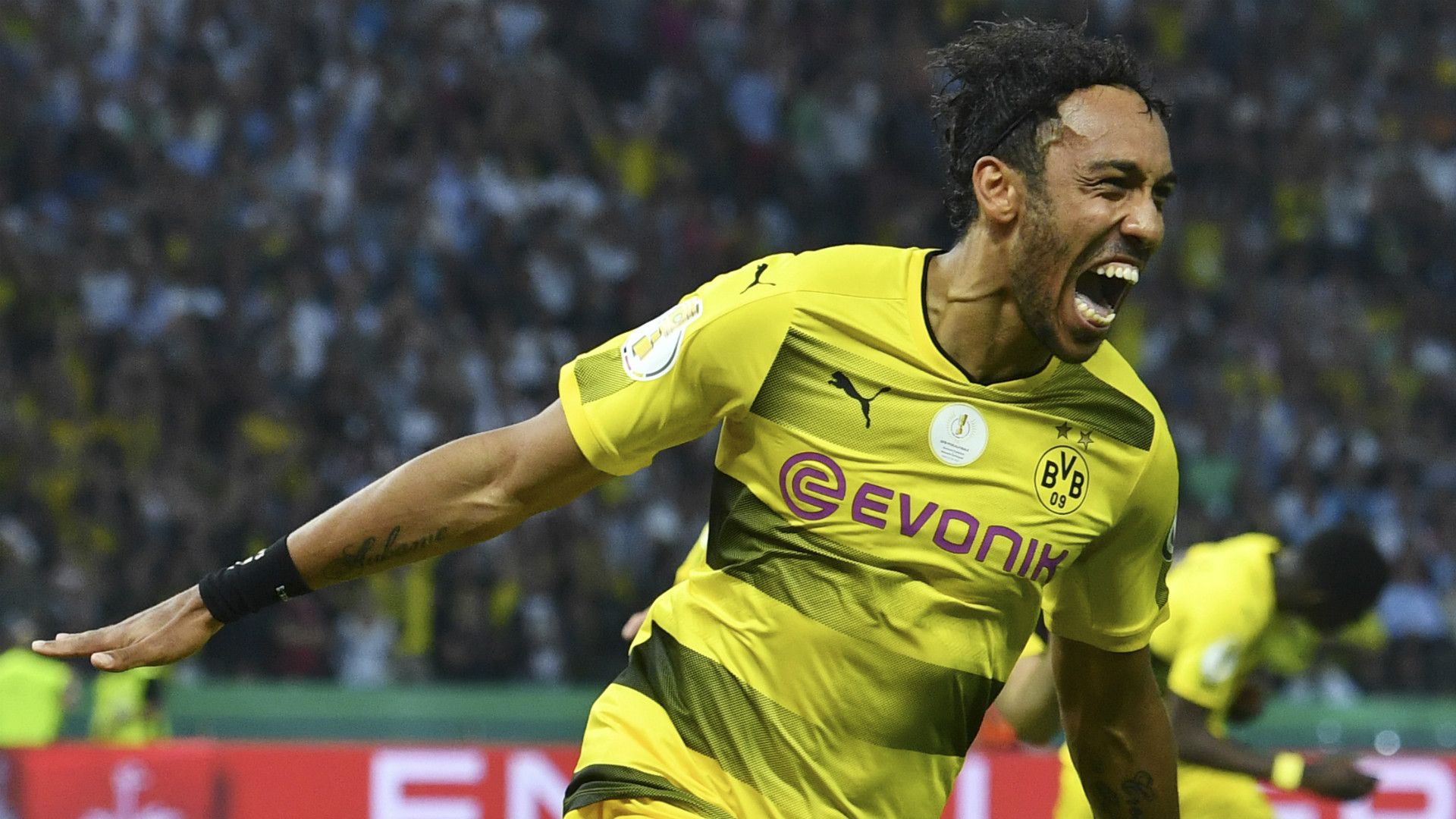 PIERRE EMERICK AUBAMEYANG BORUSSIA DORTMUND DFB POKAL GERMAN CUP FINAL 27052017
