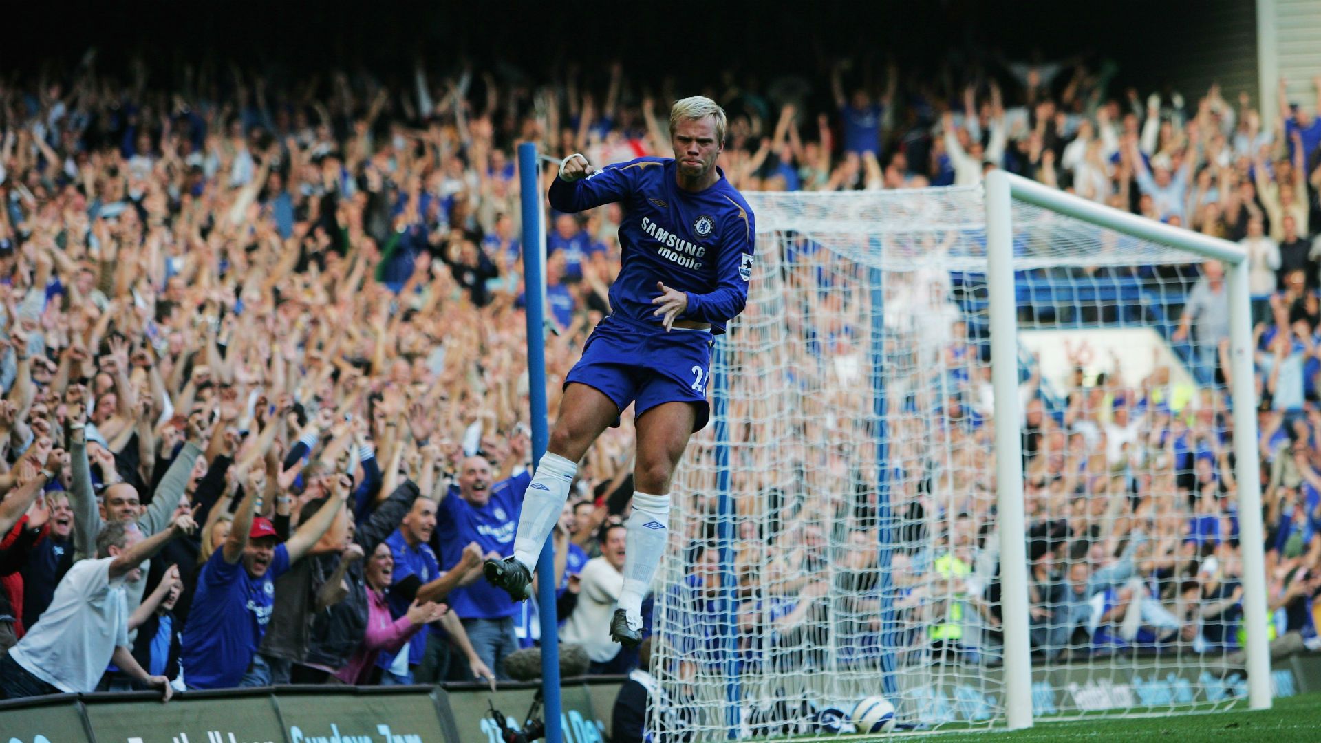 Eidur Gudjohnsen Premier League Chelsea v Bolton