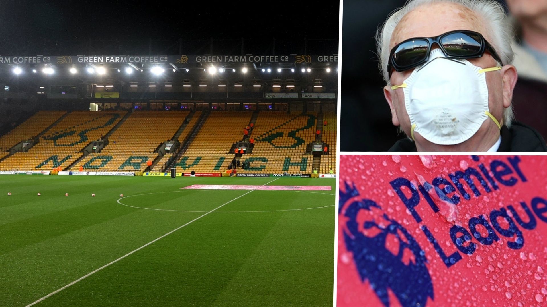 Norwich City coronavirus composite