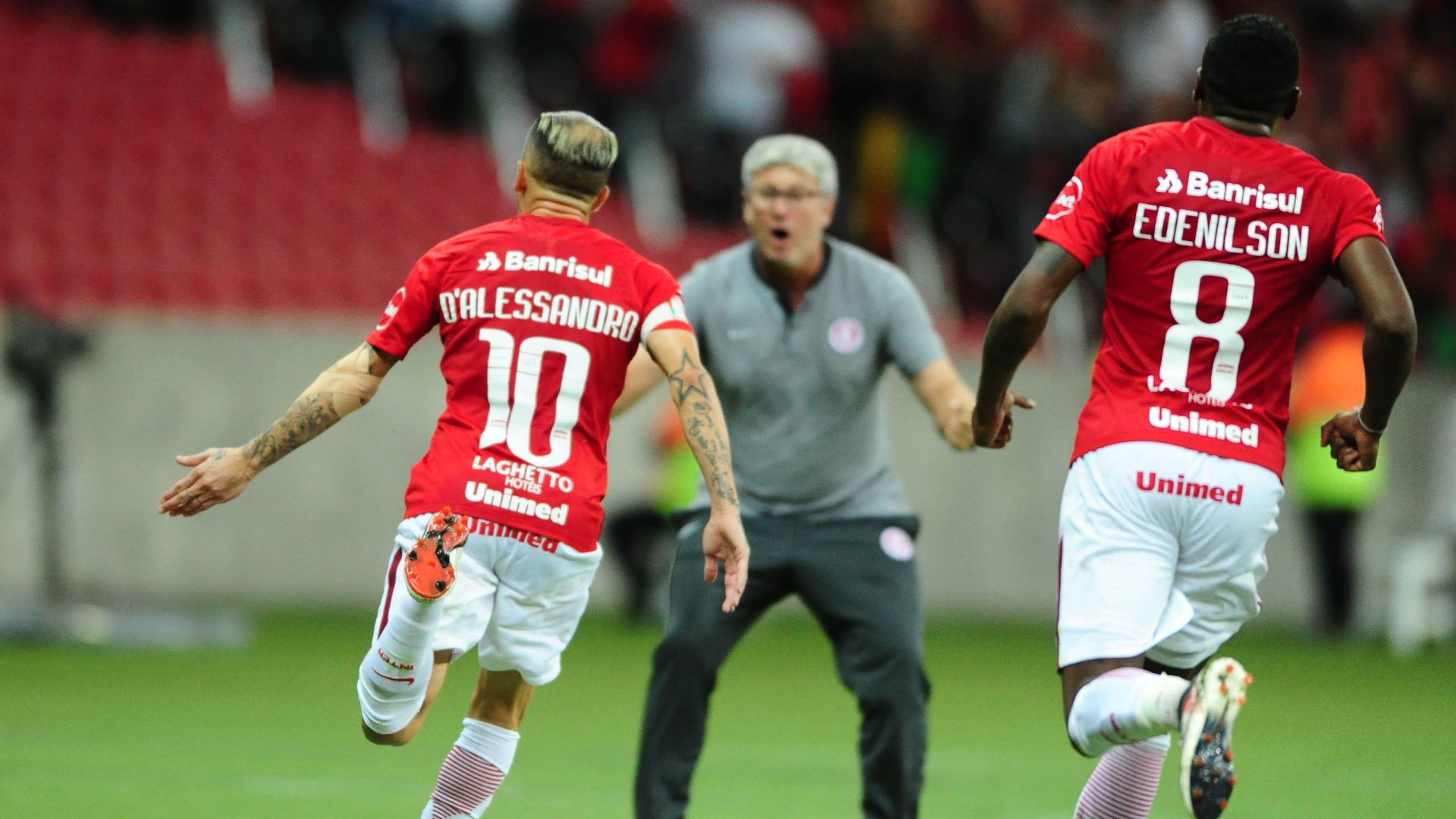 D'alessandro Odair Hellmann Internacional Gremio 21032018 Gaucho