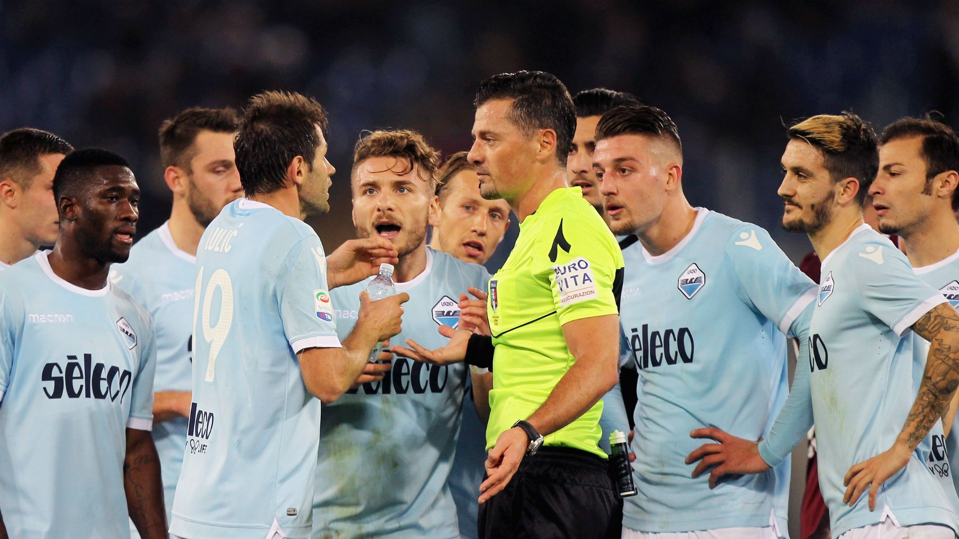 Lazio Piero Giacomelli referee