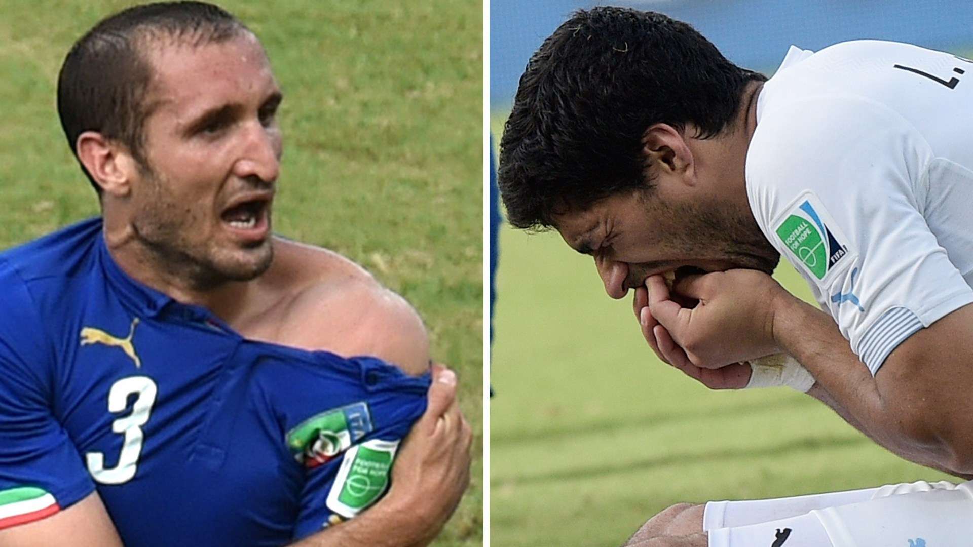Giorgio Chiellini Luis Suarez