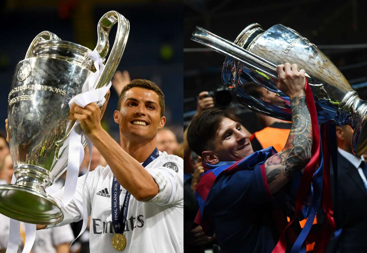 GFX Messi Cristiano titulos