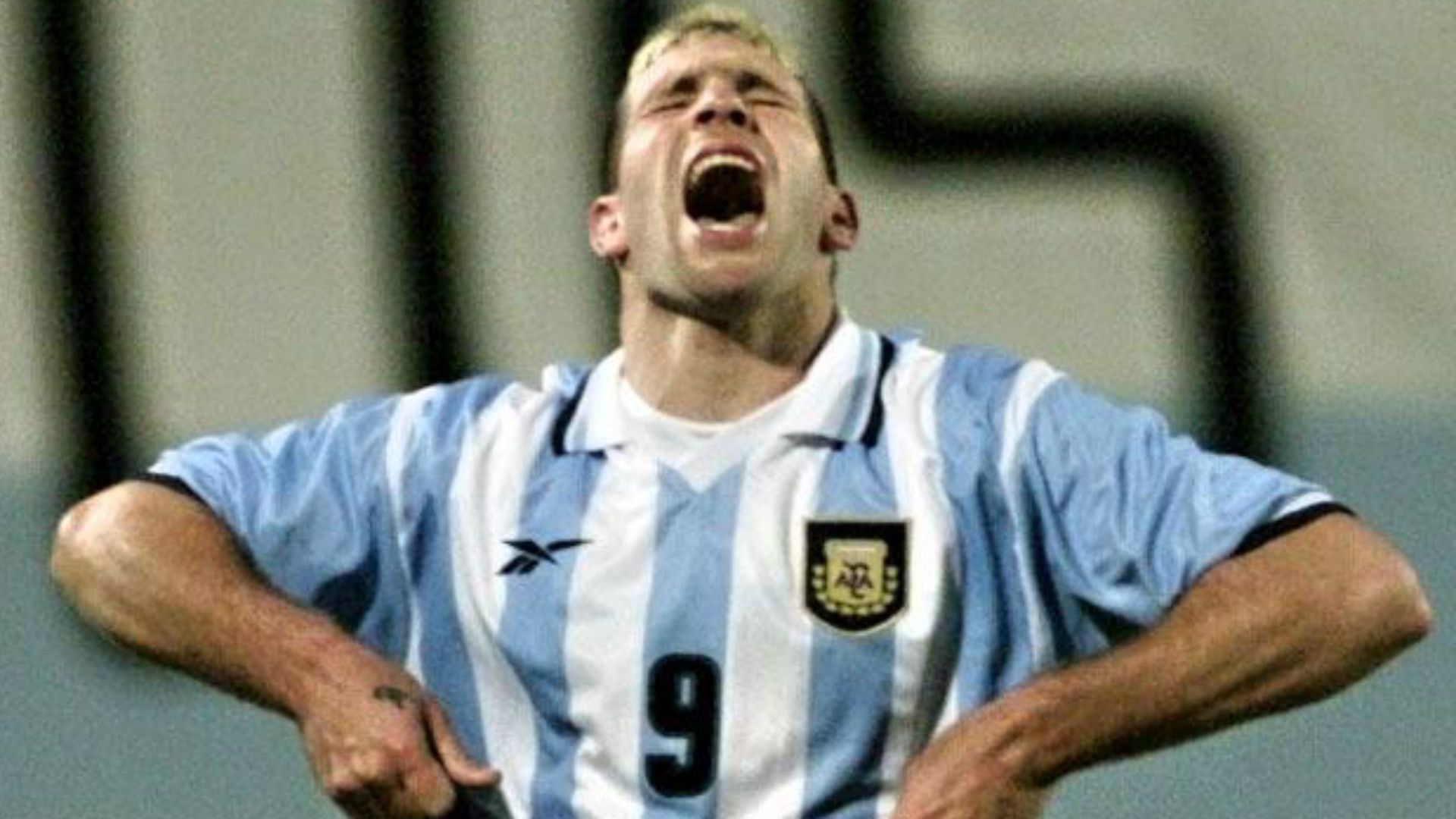 Martín Palermo Argentina Colombia Copa América 1999