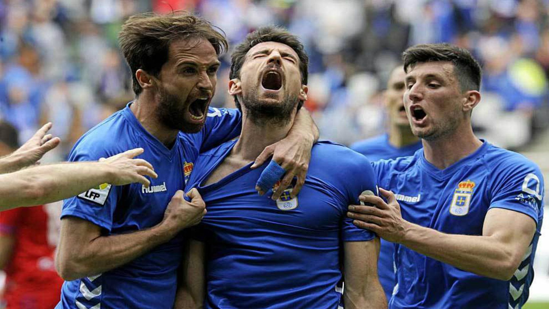 Real Oviedo, Toché, España, Segunda División, 10/04/2016
