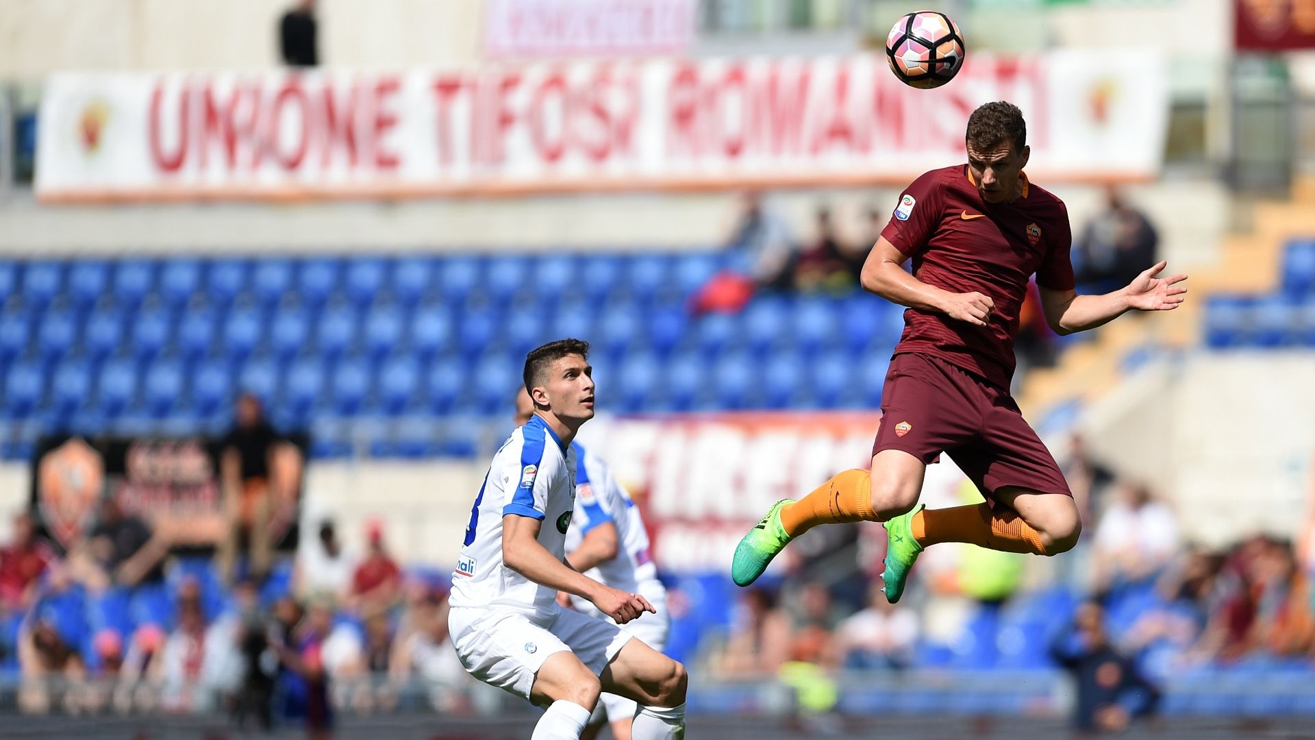 Dzeko Roma Atalanta Serie A