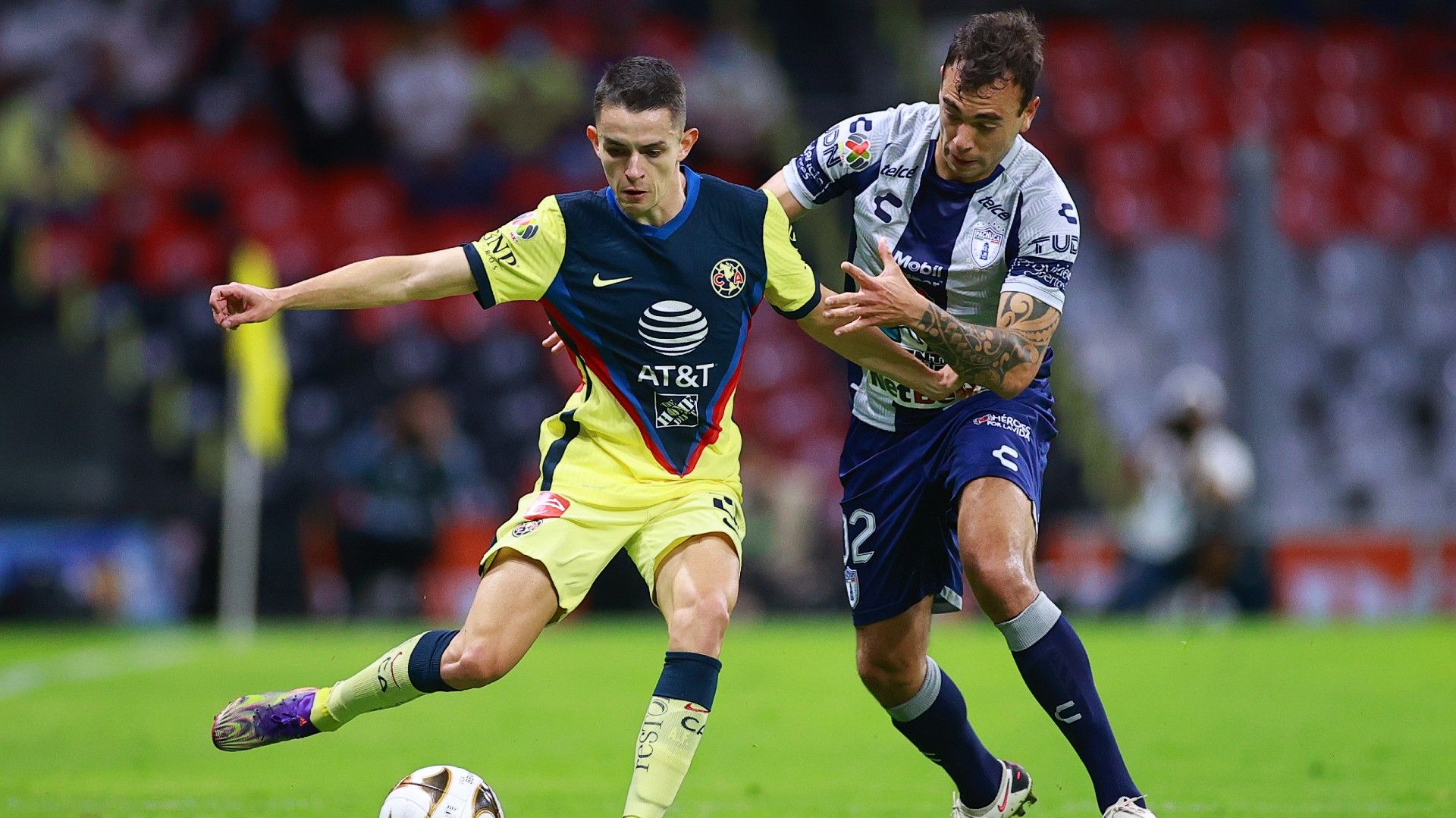 América Pachuca Álvaro Fidalgo Matías Catalán