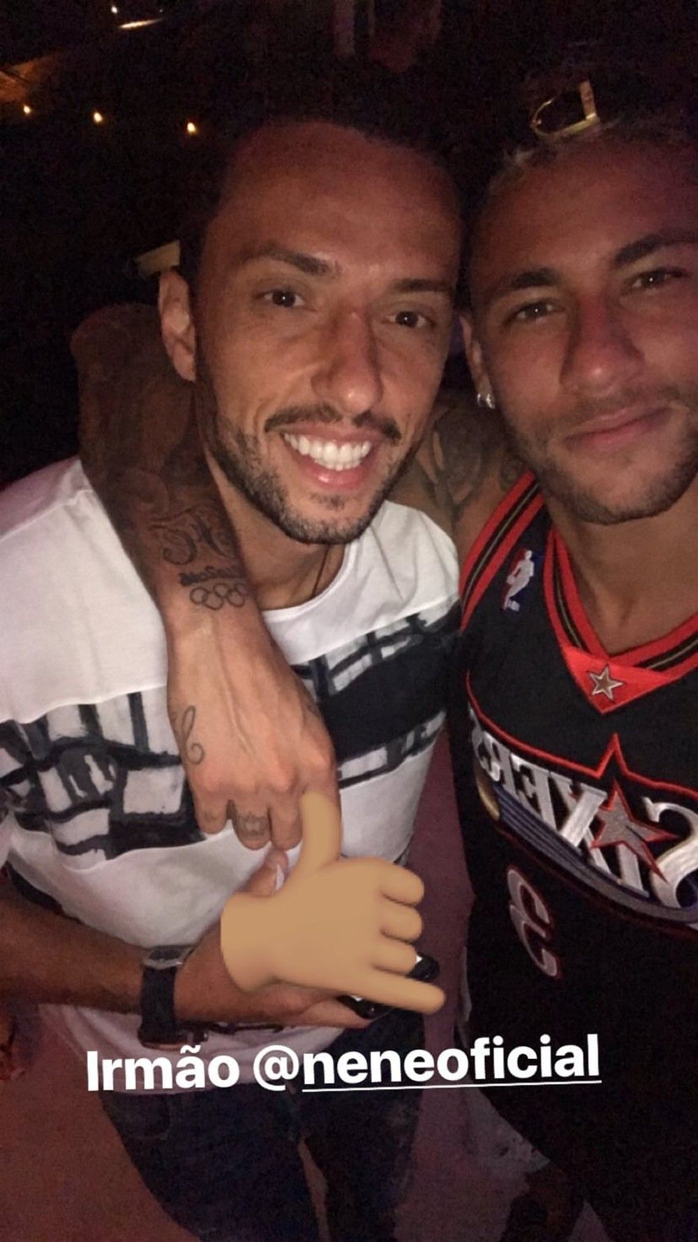Neymar Nenê PSG Instagram