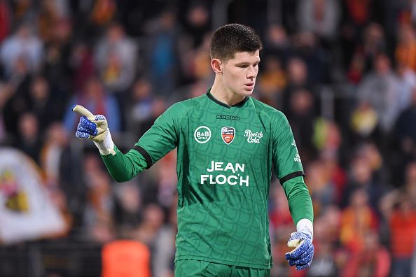 Illan Meslier Lorient Ligue 2