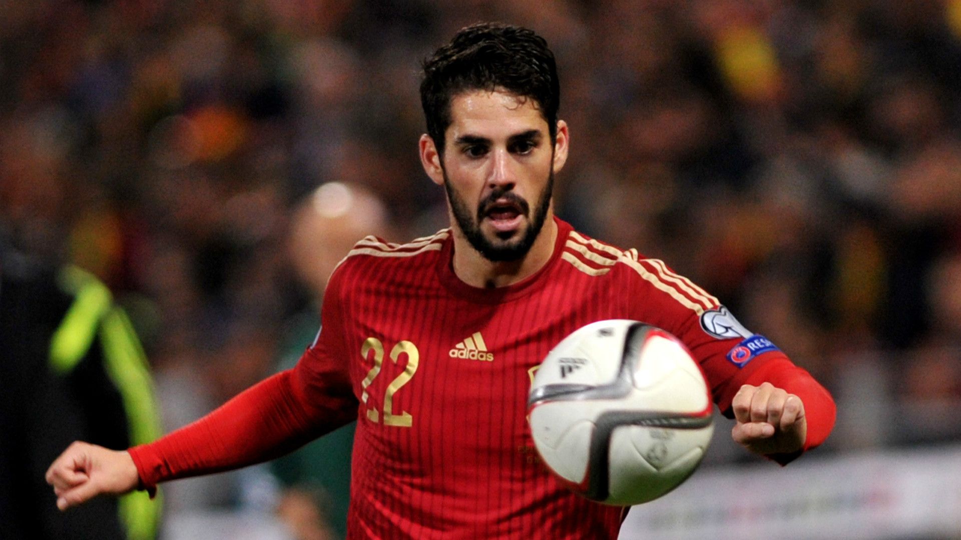 isco Alarcon Spain Belarus Euro 2016 Qualifying 15112014