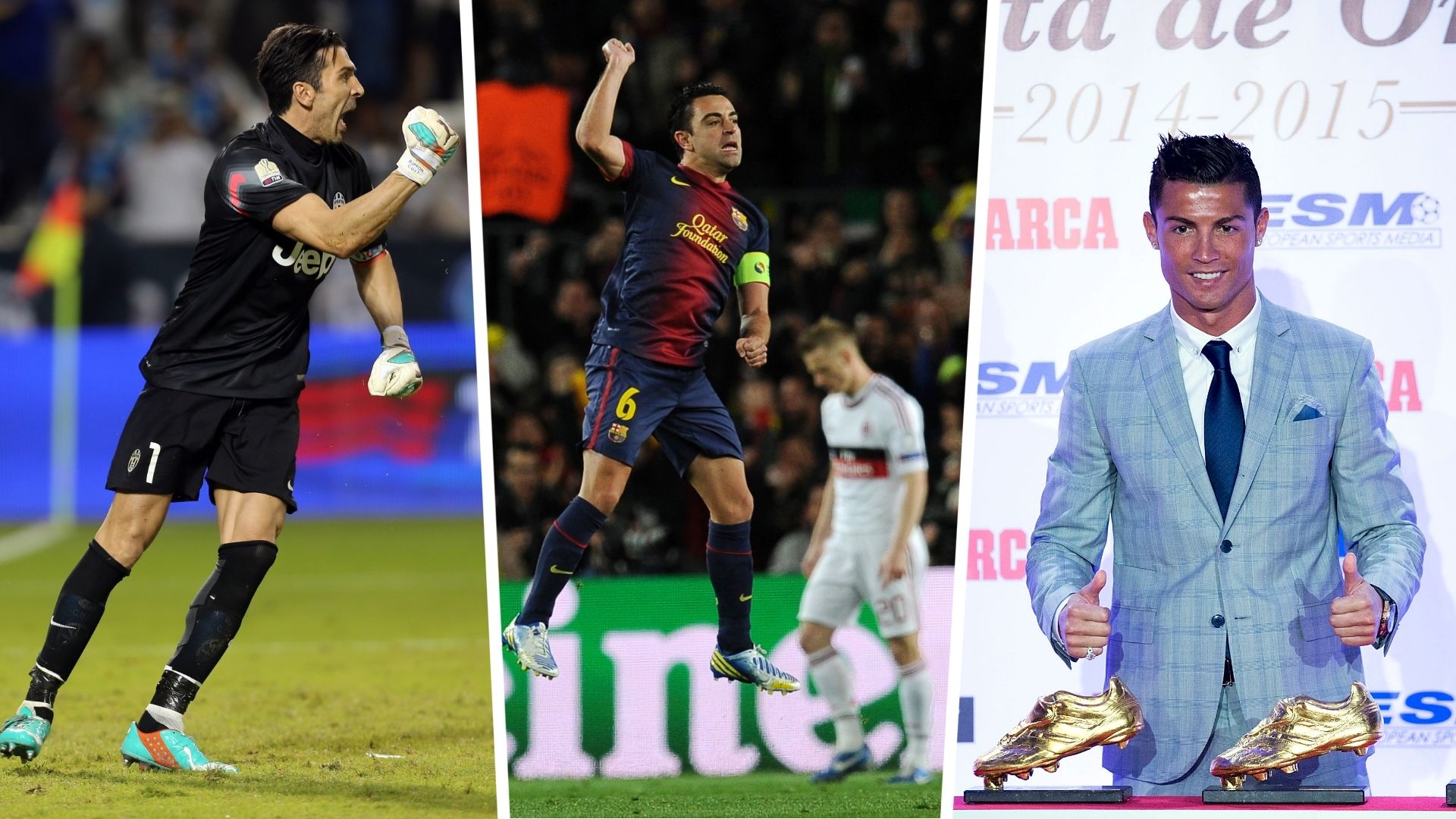 Lies Football Buffon Ronaldo Xavi