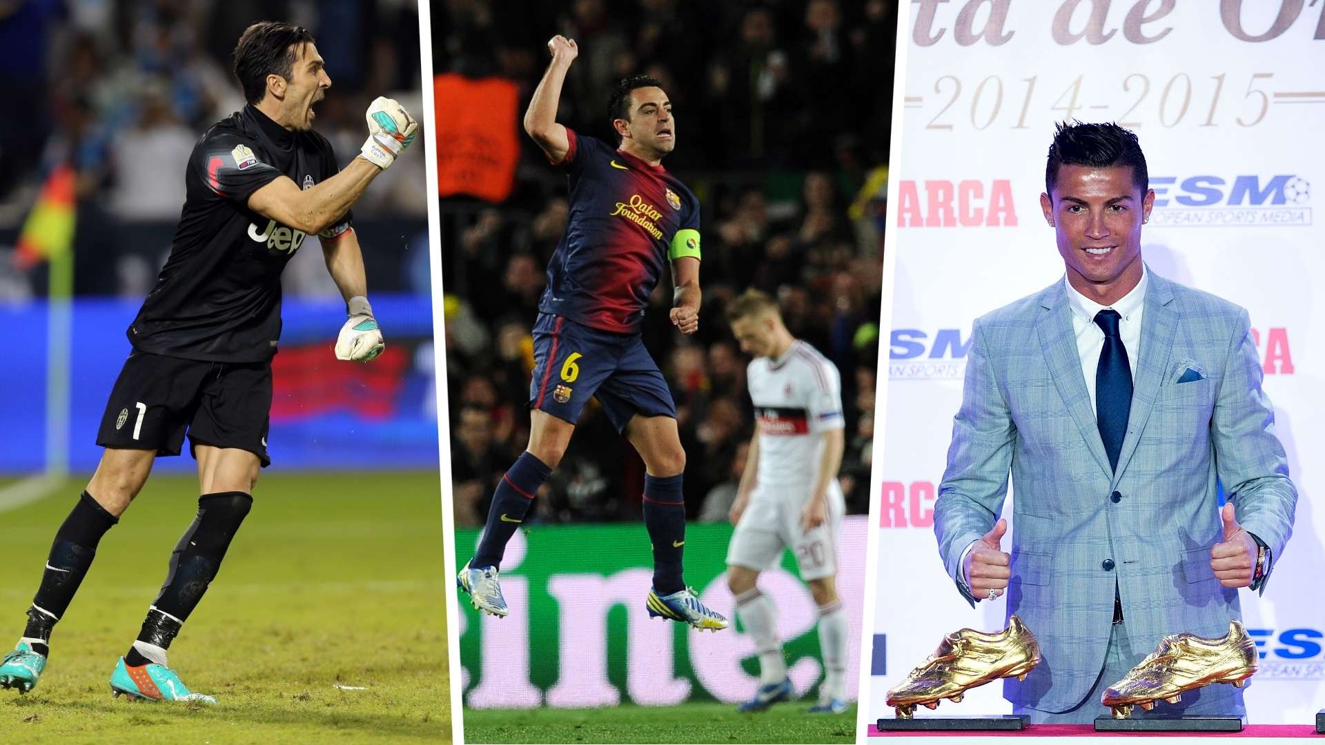 Lies Football Buffon Ronaldo Xavi