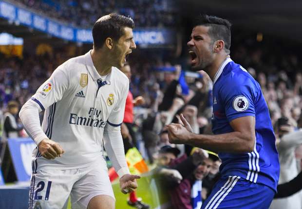 Alvaro Morata-Diego Costa