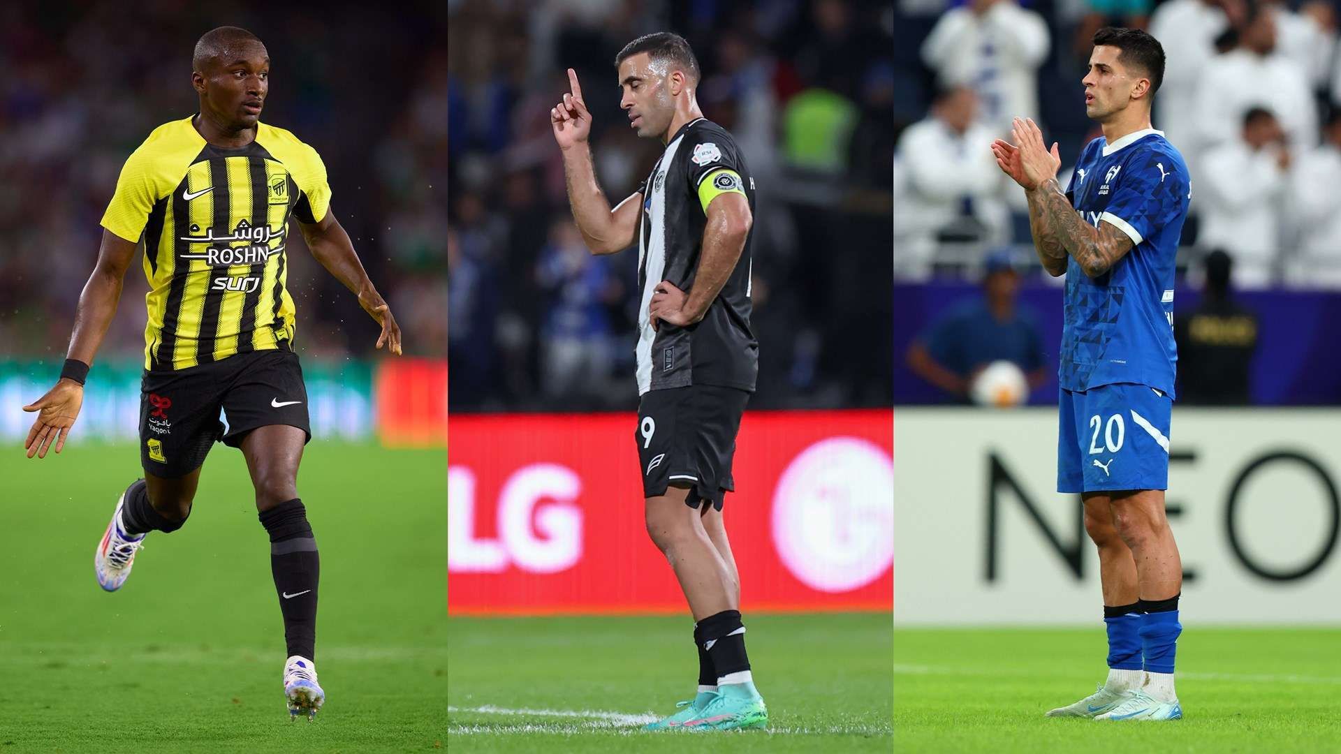 Moussa Diaby - Abderrazak Hamdallah - Joao Cancelo