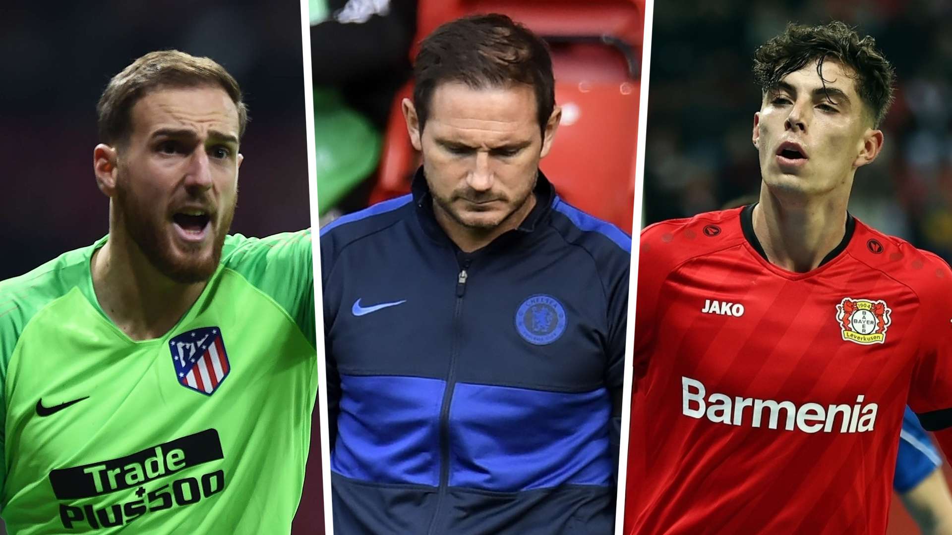 Jan Oblak Frank Lampard Kai Havertz Chelsea 2020