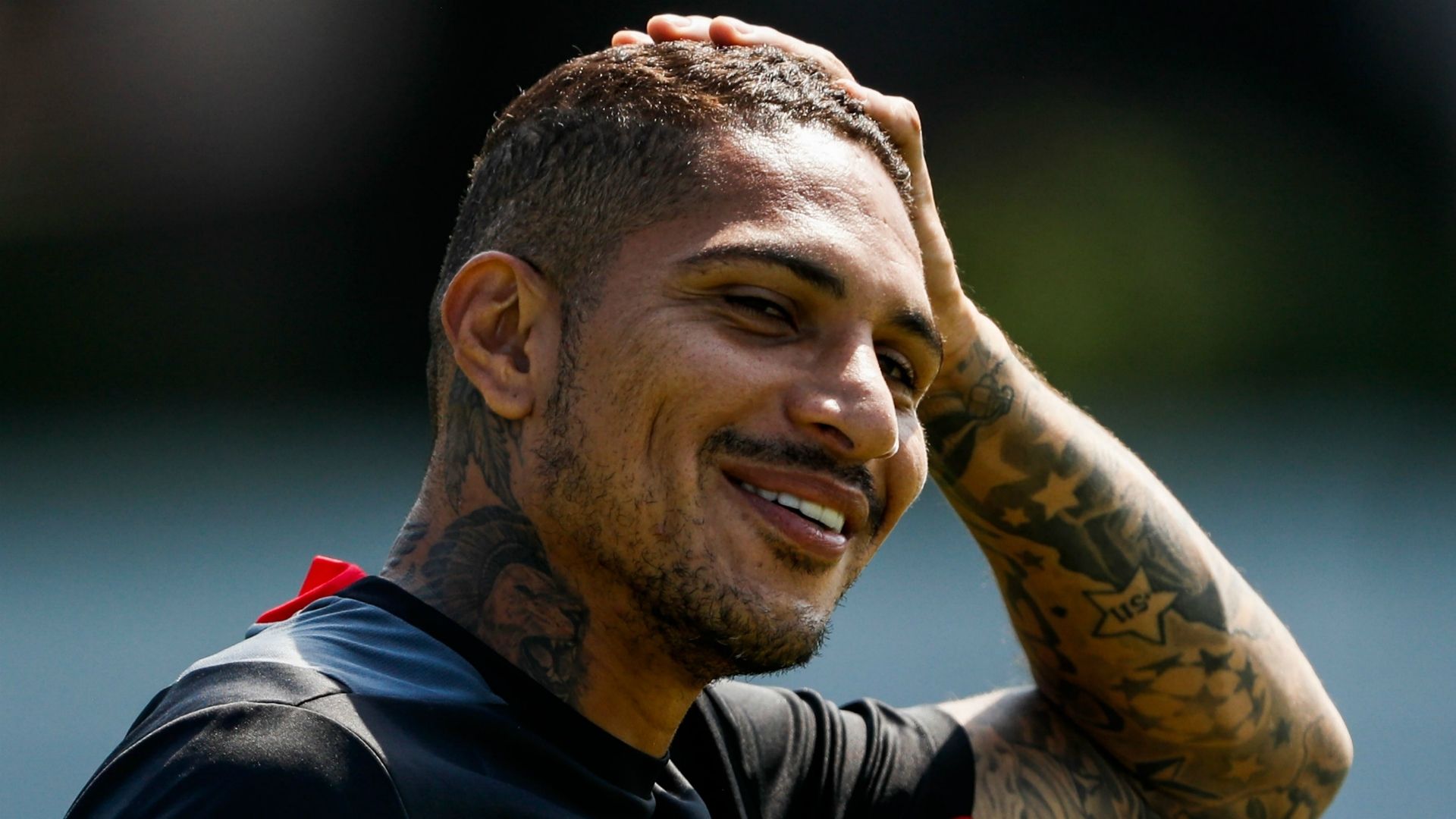 Paolo Guerrero Peru training session 25062018