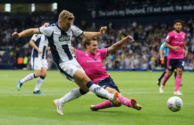 Harvey Barnes West Bromwich Albion