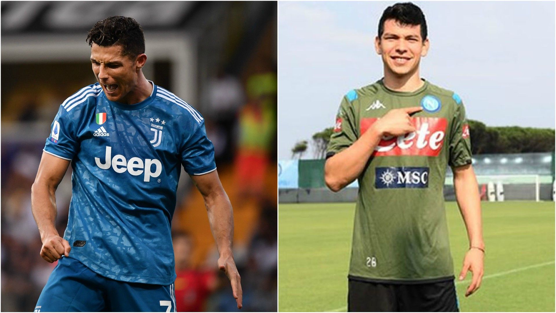 Cristiano Ronaldo Chucky Lozano