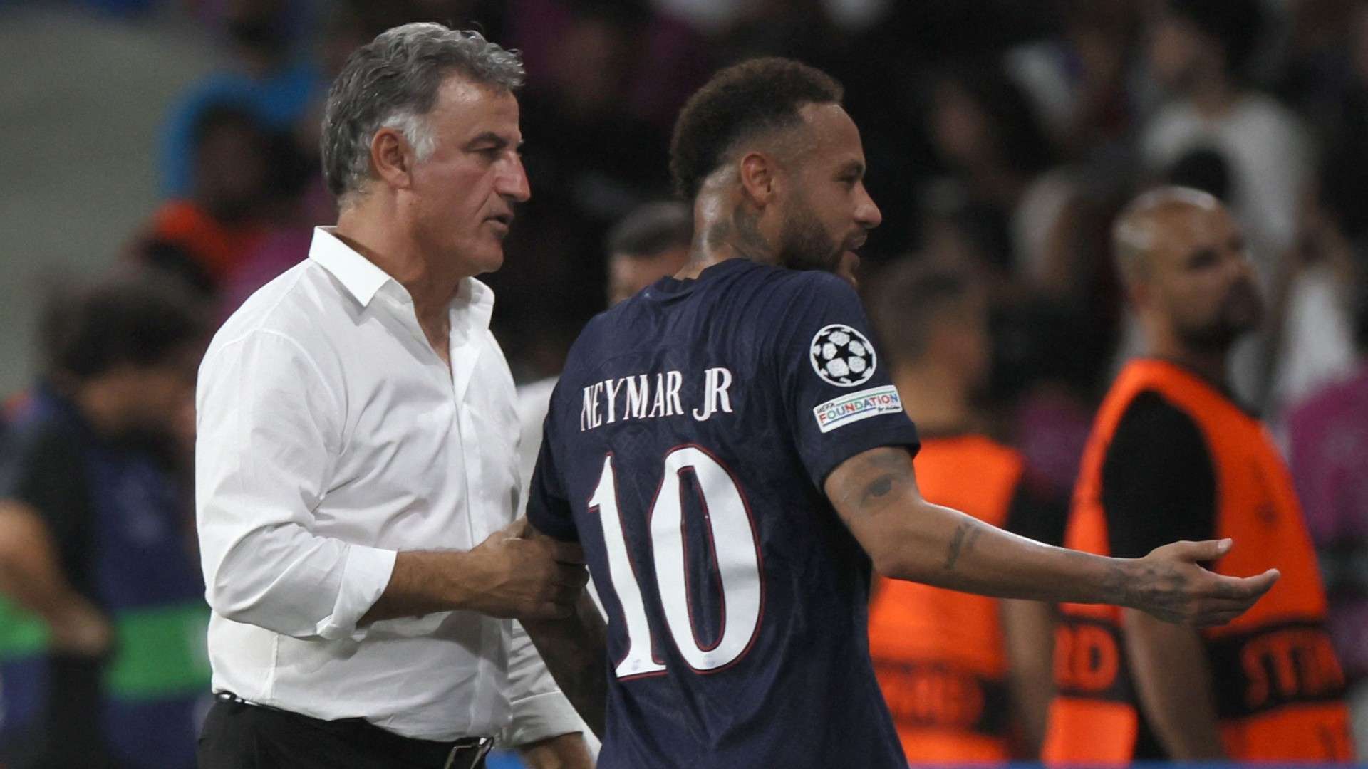 Christophe Galtier Neymar PSG
