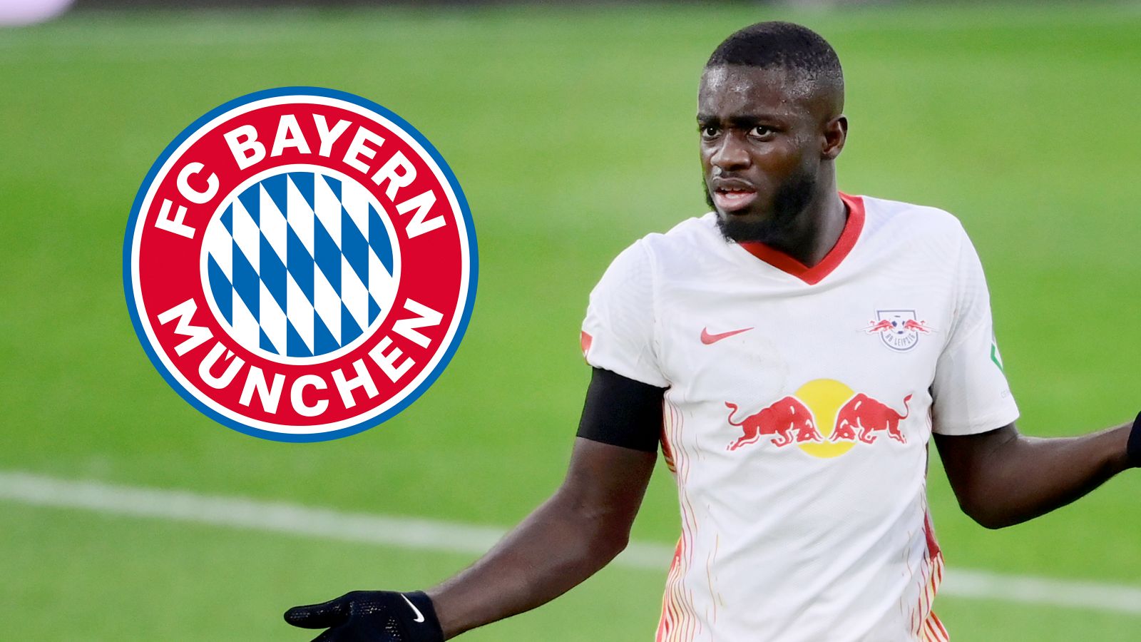 GFX Dayot Upamecano Bayern Munchen