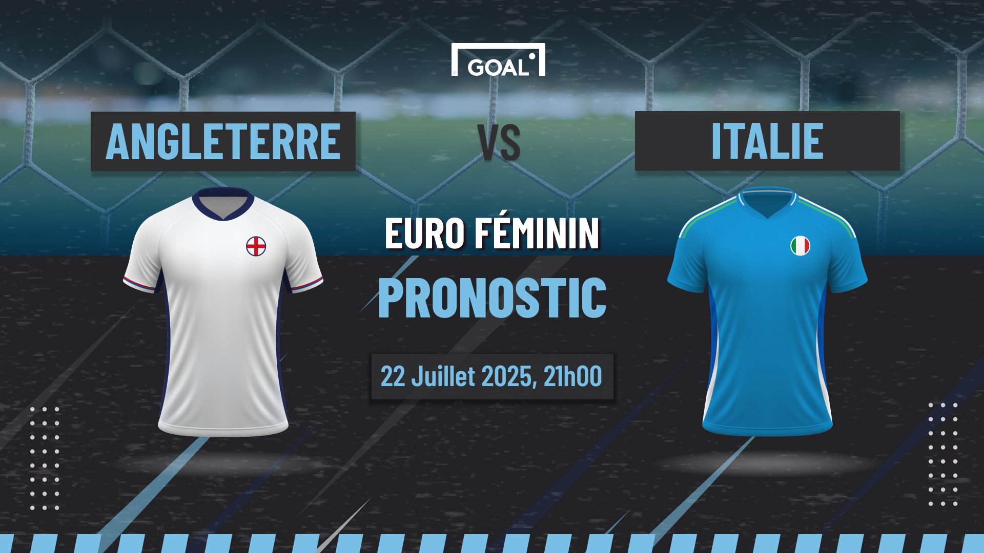 Pronostic Angleterre vs Italie