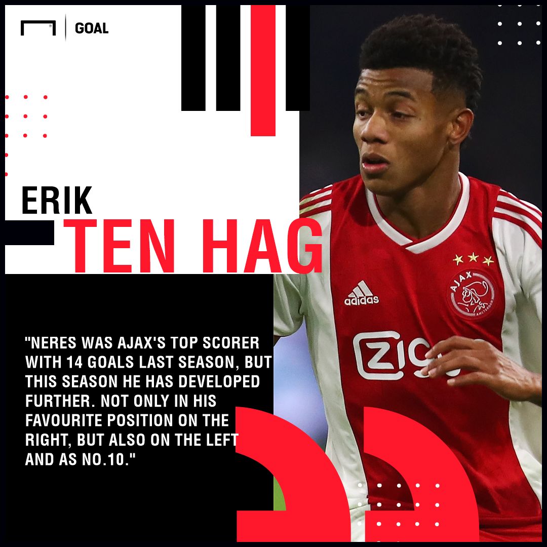 GFX Info Erik ten Hag David Neres quote Ajax