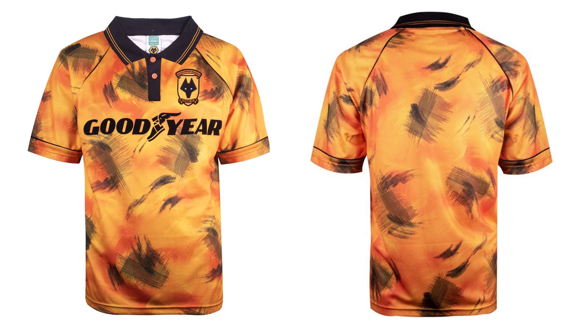 Wolverhampton Wanderers 1993 Retro Shirt