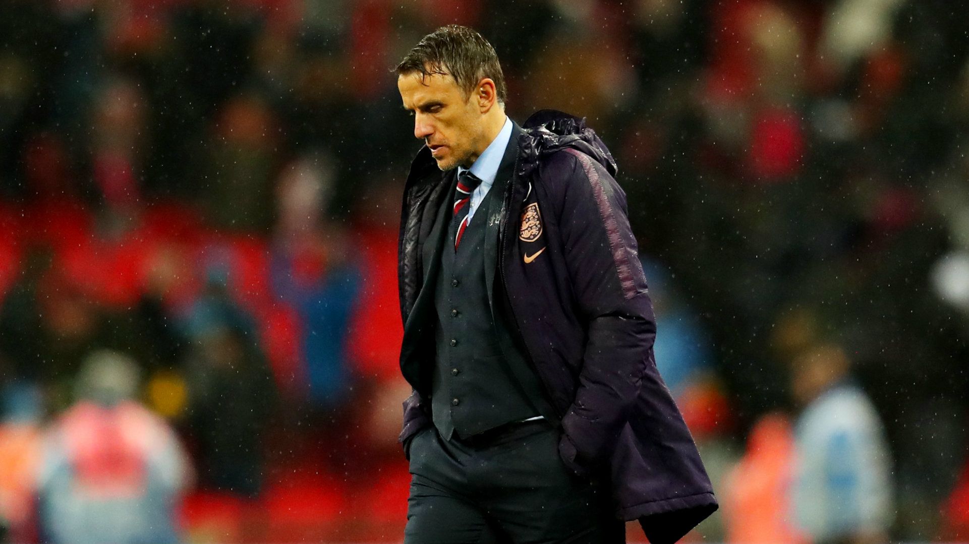 Phil Neville England vs Germany 2019