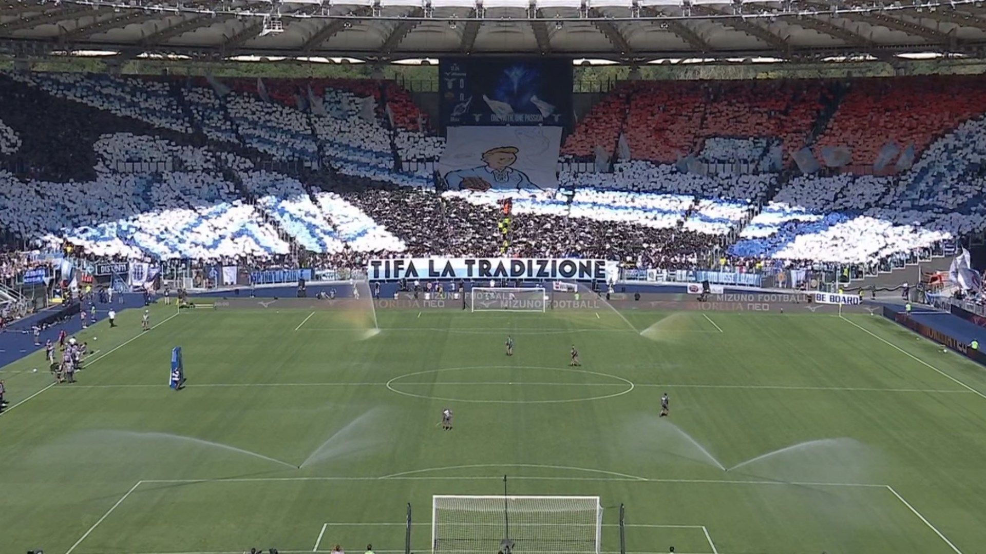 Coreografia Lazio Derby
