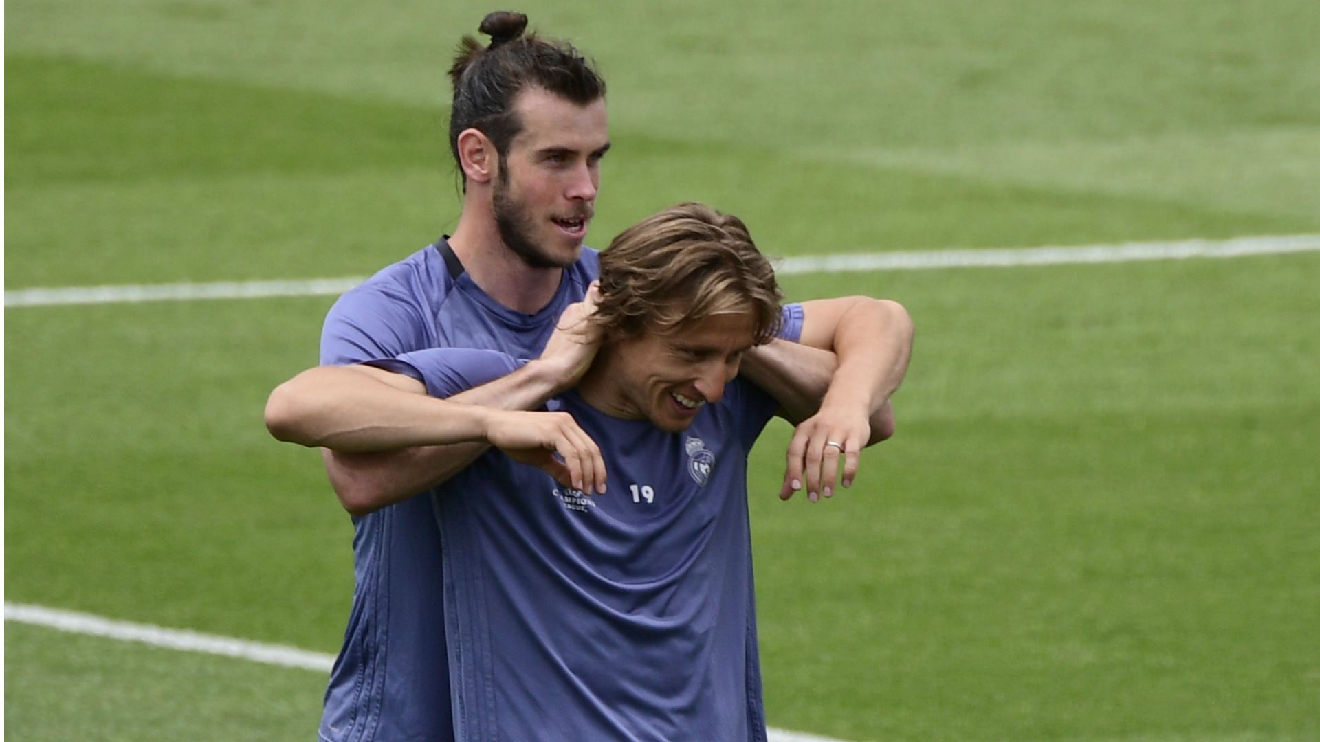 Gareth Bale Luka Modric Real Madrid