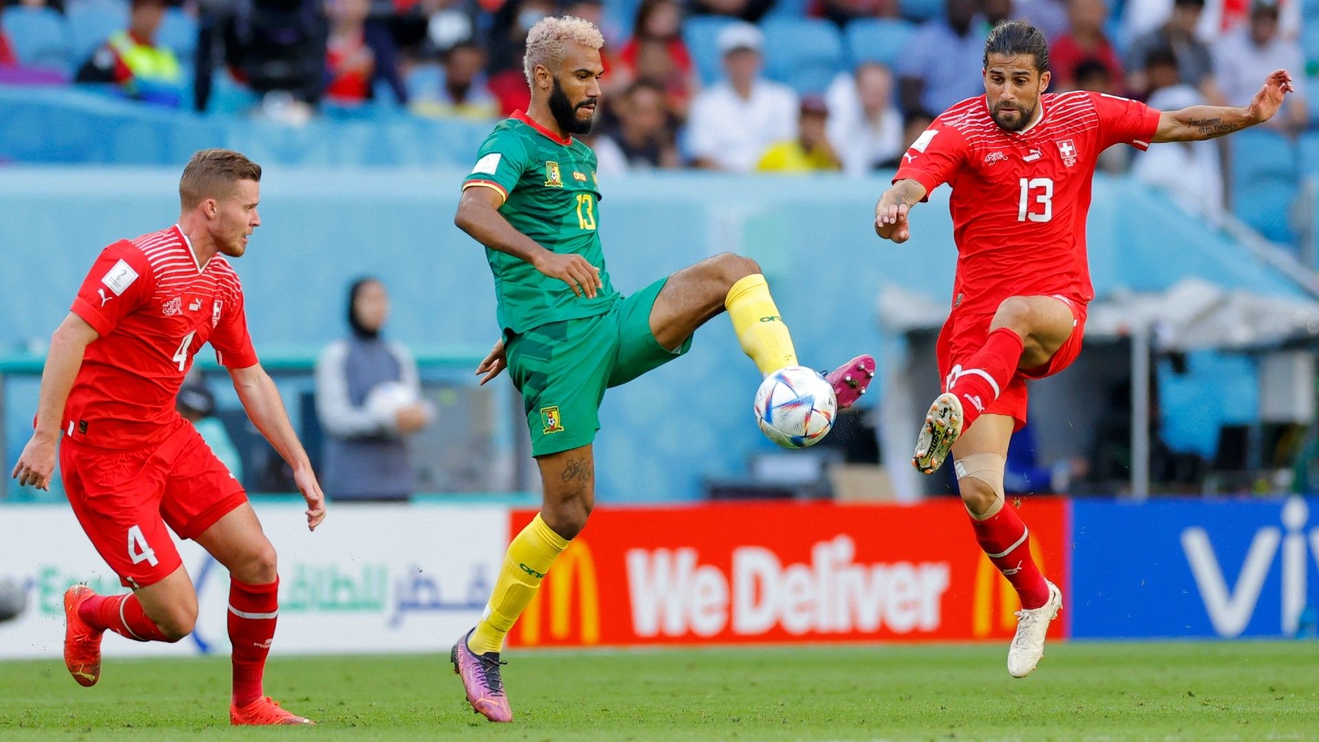 Eric Maxim Choupo-Moting Cameroon Switzerland 2022 World Cup