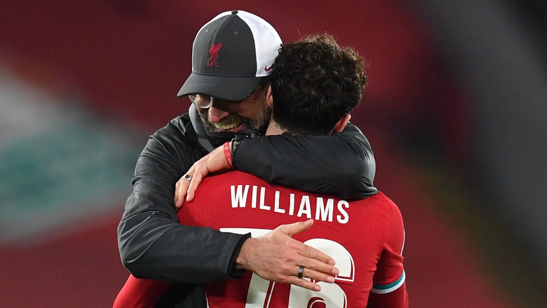 Jurgen Klopp Neco Williams Liverpool 2020-21