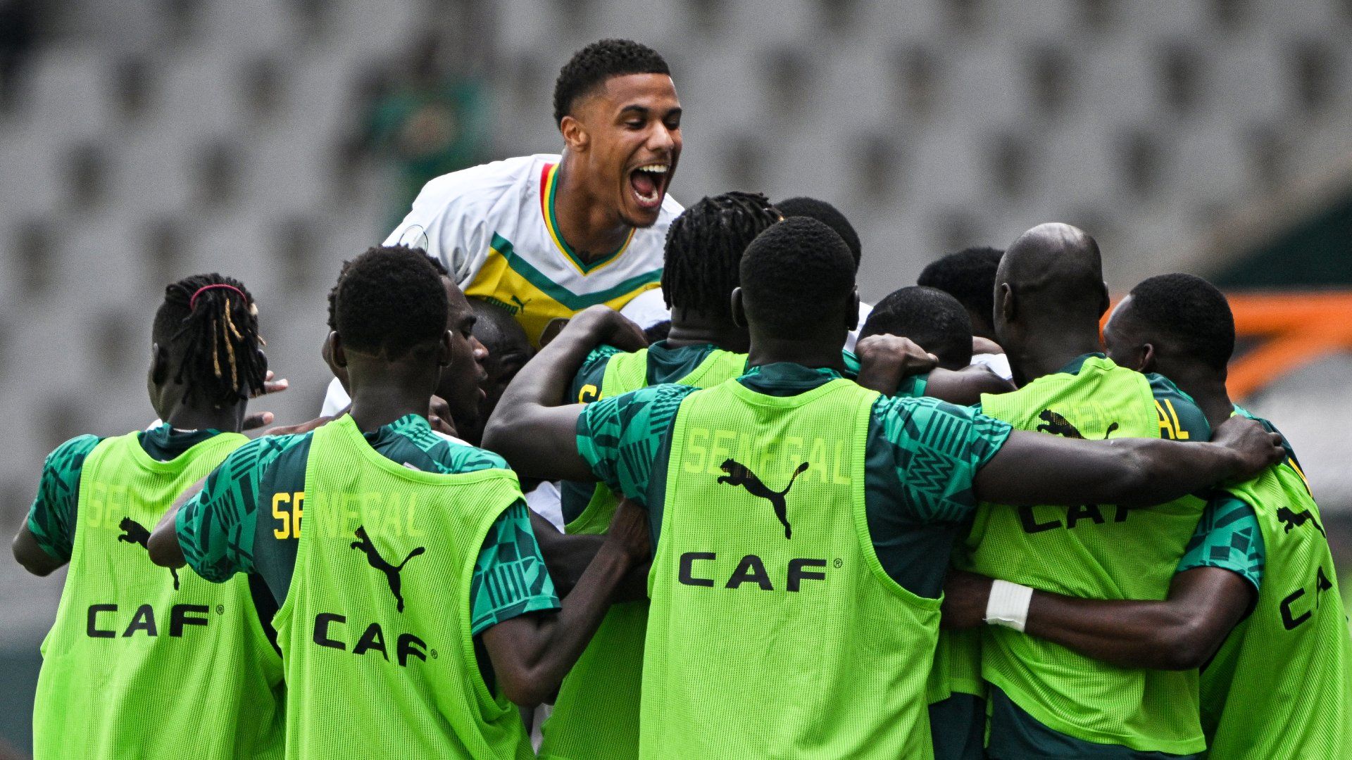 Senegal celebrate Africa Cup of Nations 2024