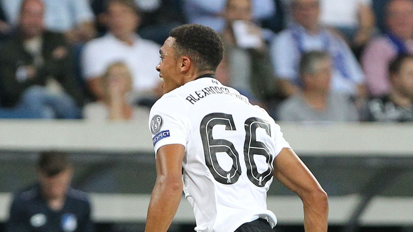 Trent Alexander-Arnold Liverpool Hoffenheim