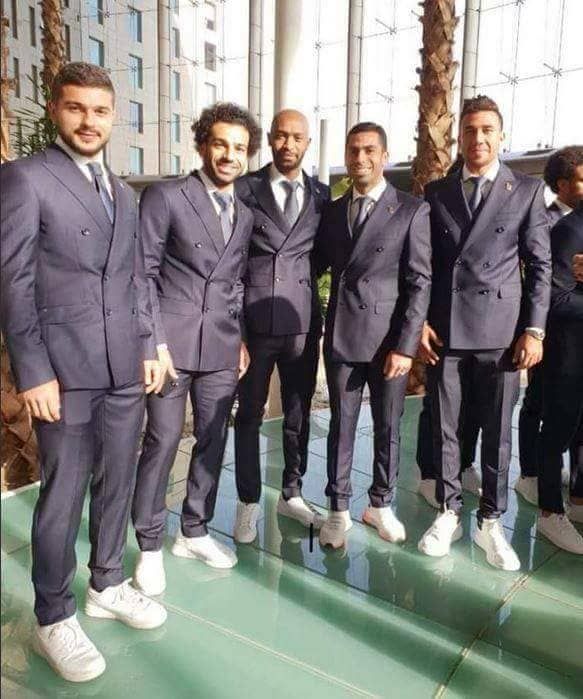 منتخب مصر في طريقه إلى روسيا
