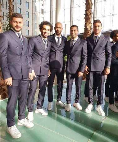 منتخب مصر في طريقه إلى روسيا