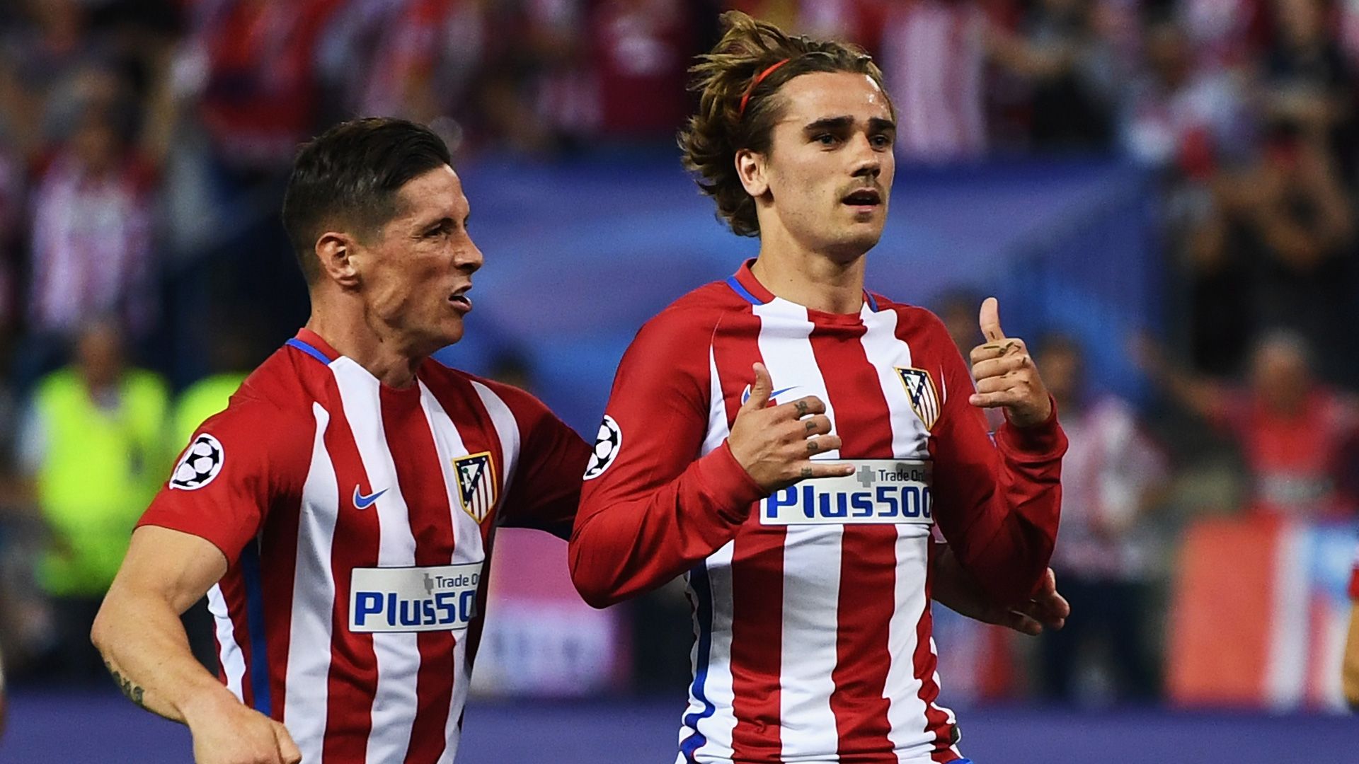 Antoine Griezmann Fernando Torres Atletico Leicester
