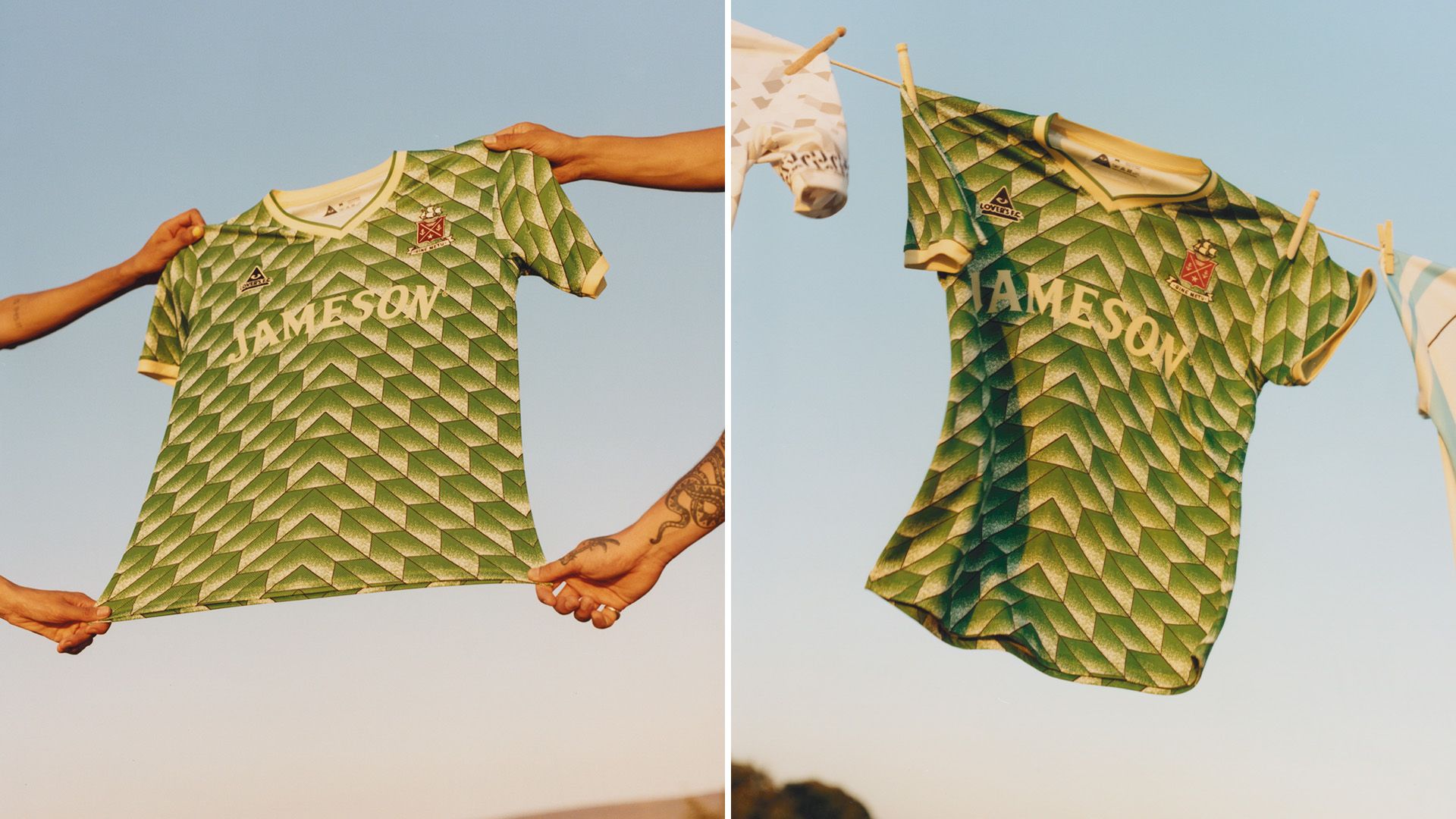 Lover's F.C x Jameson Whiskey '88 Mash Up' Jersey