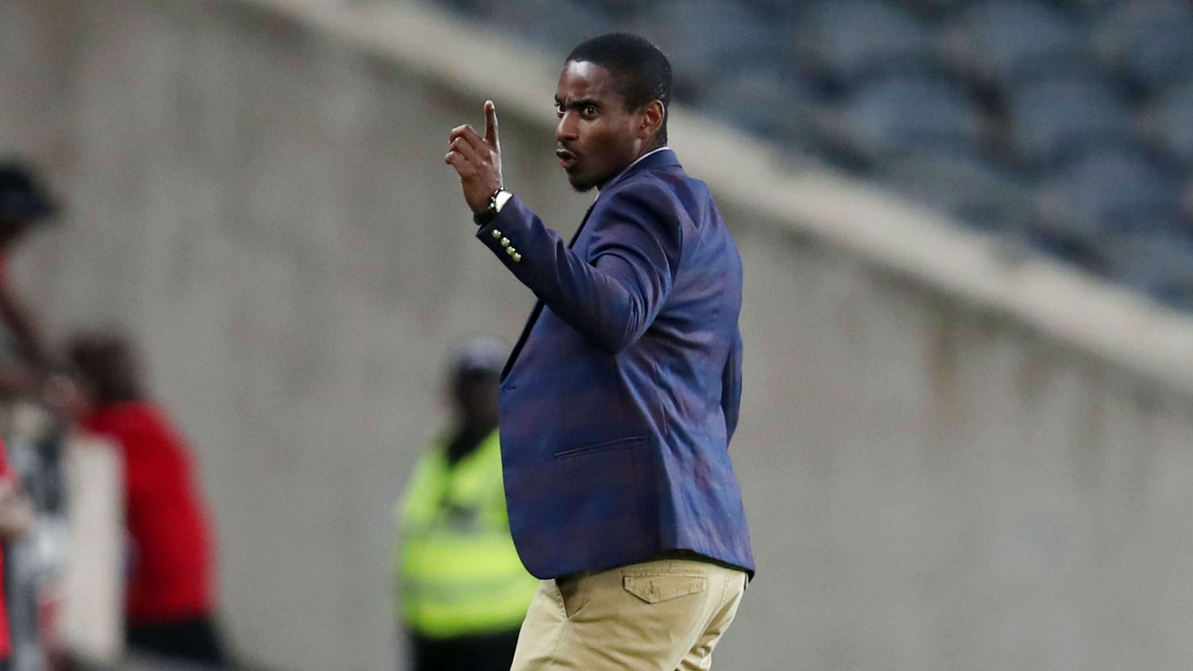 Rhulani Mokwena, coach of Orlando Pirates, November 2019