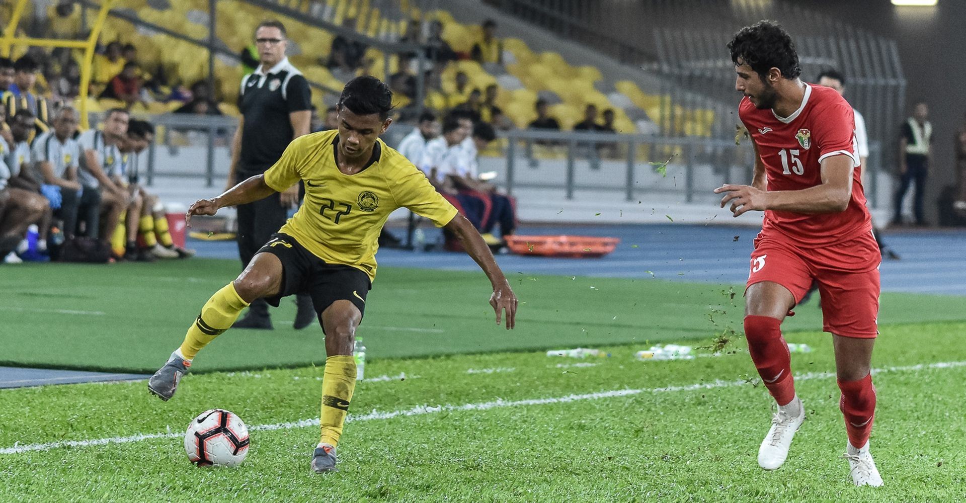 Danial Amier, Malaysia v Jordan, Friendly, 30 Aug 2019
