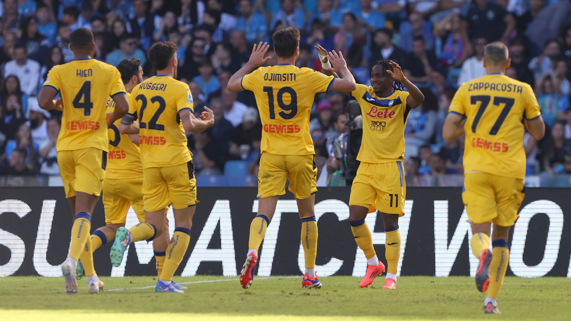 Ademola Lookman Napoli Atalanta Serie A