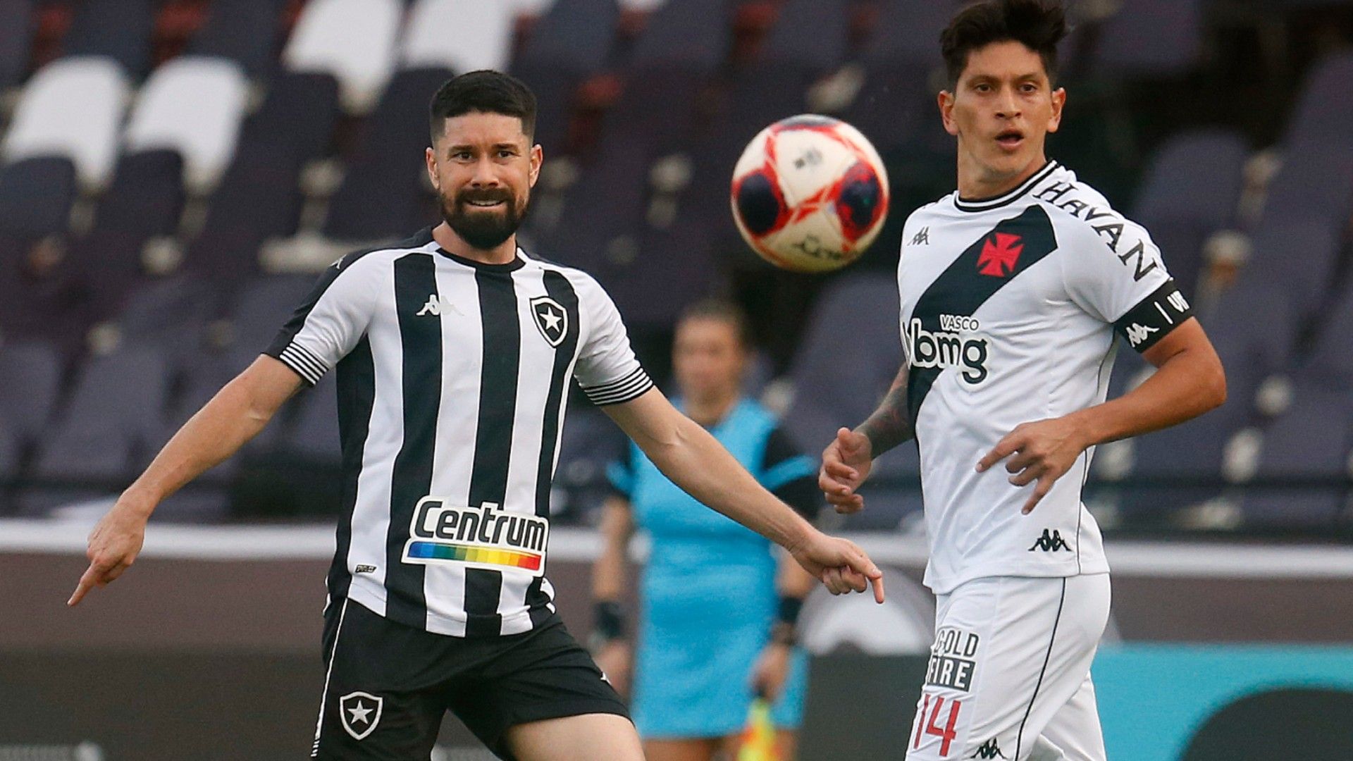 Ricardinho Germán Cano Botafogo Vasco Taça Rio final 22 05 2021