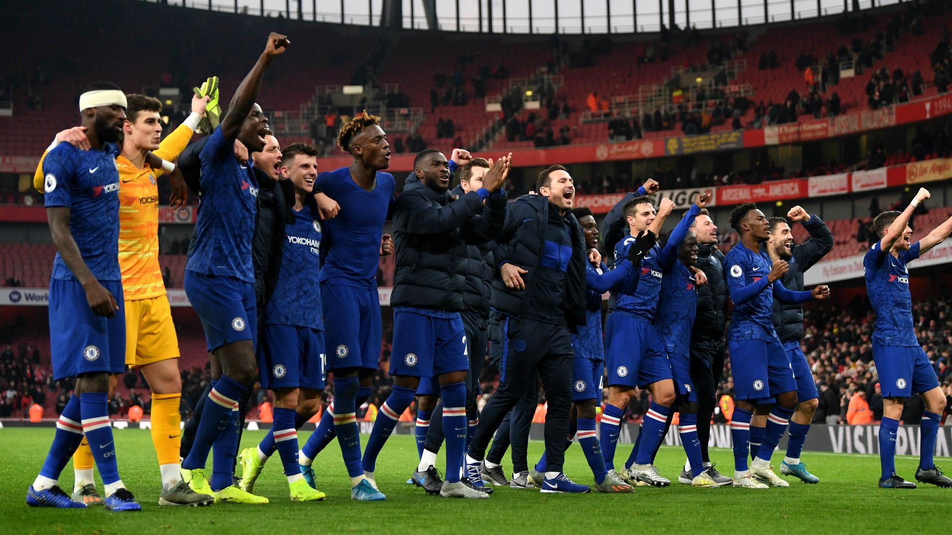 Chelsea celebrate 2019-20