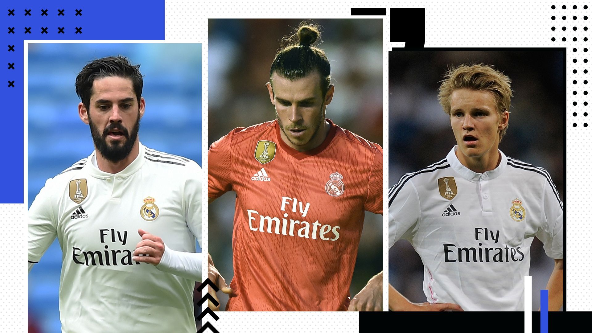 Real Madrid Bale Isco Ödegaard
