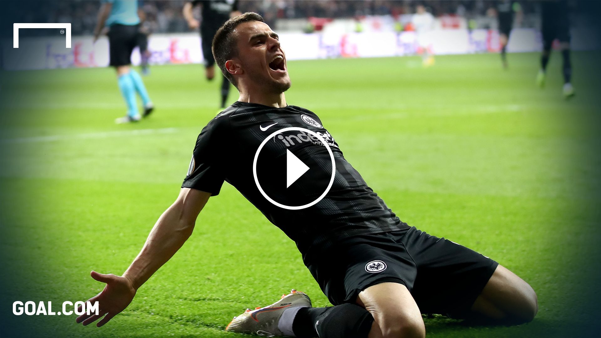GFX Playbutton Filip Kostic Eintracht Frankfurt