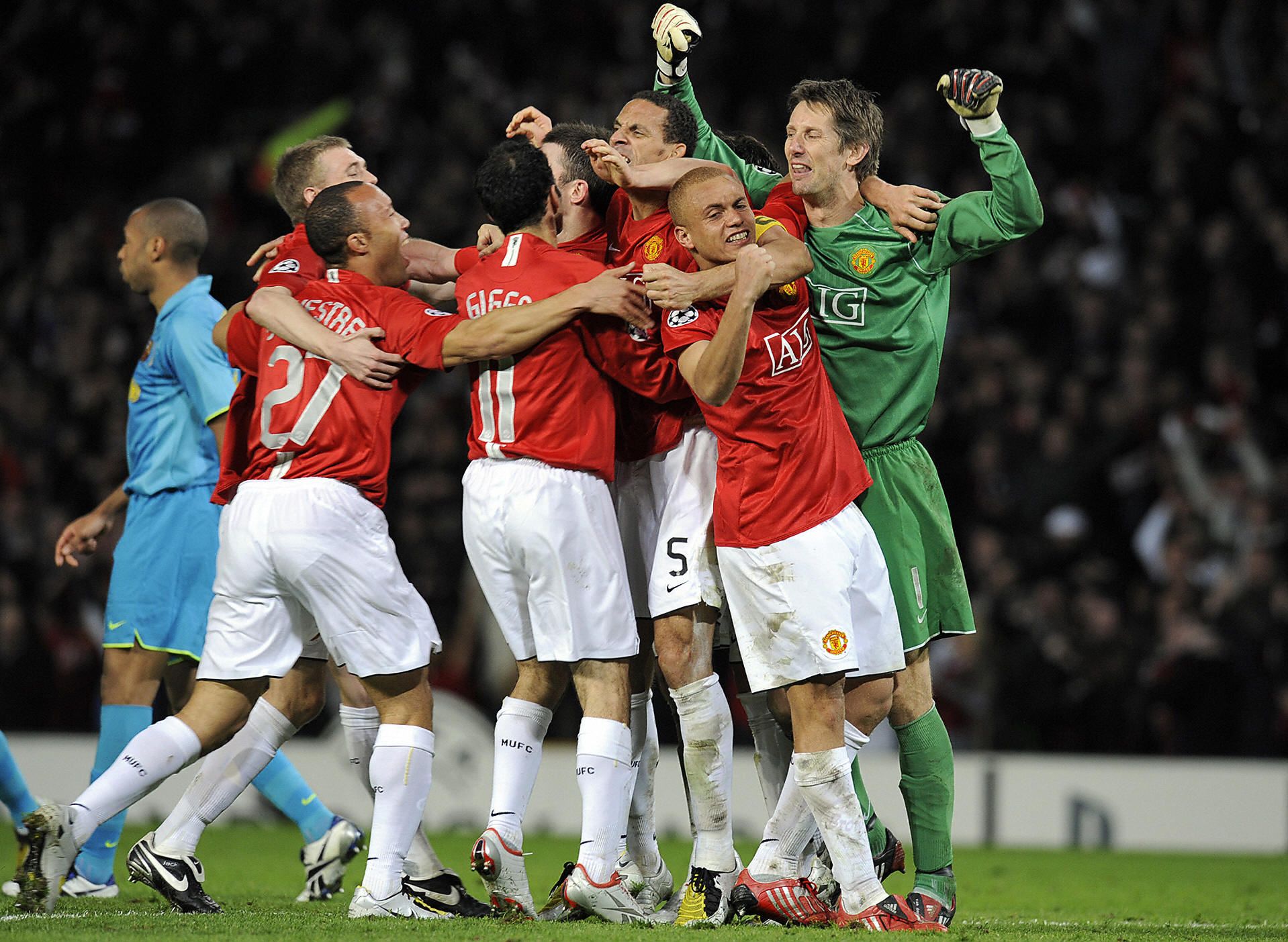 manchester united barcelona  2008