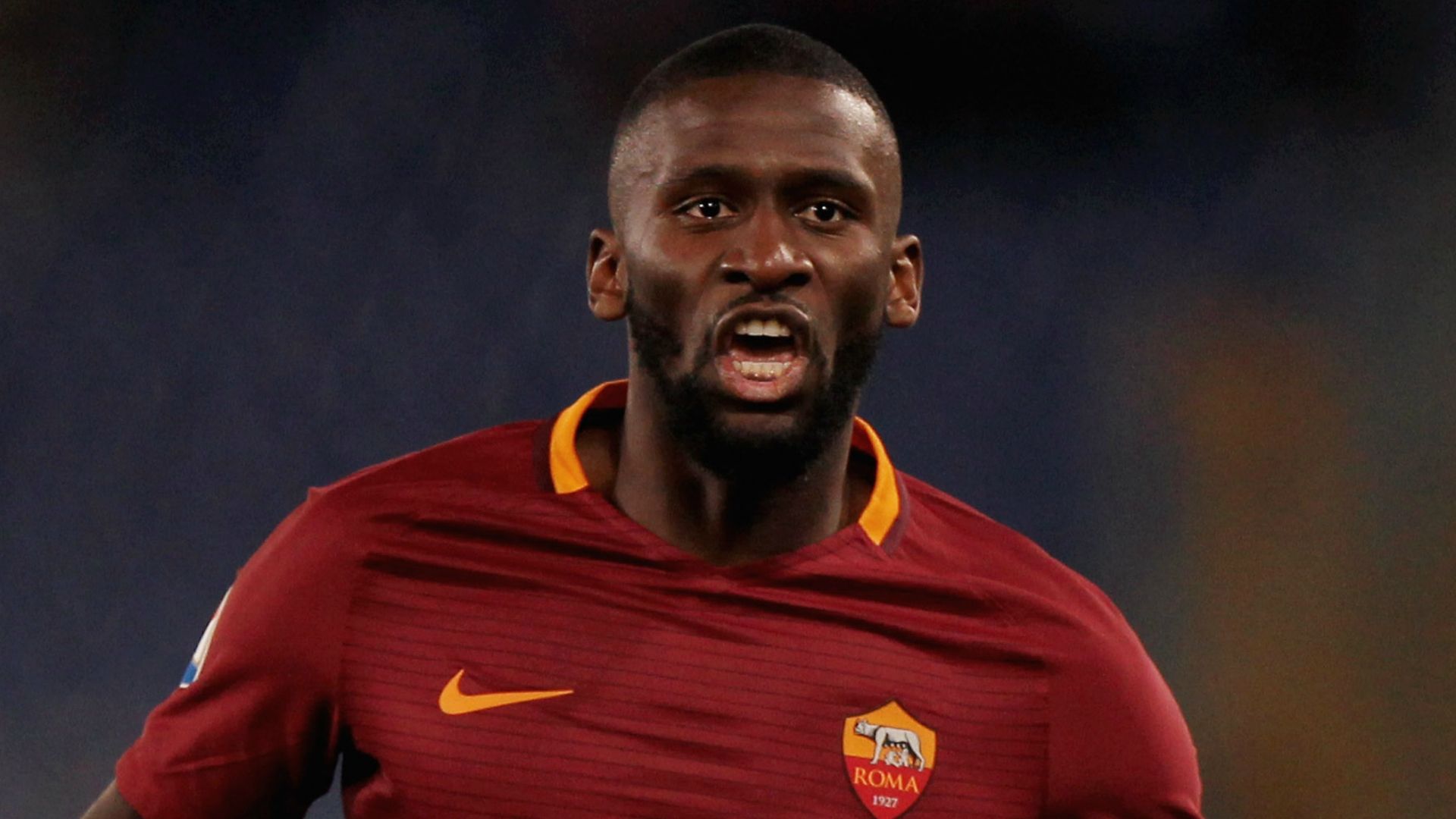 Toni Rudiger Roma Cagliari Serie A 22012017