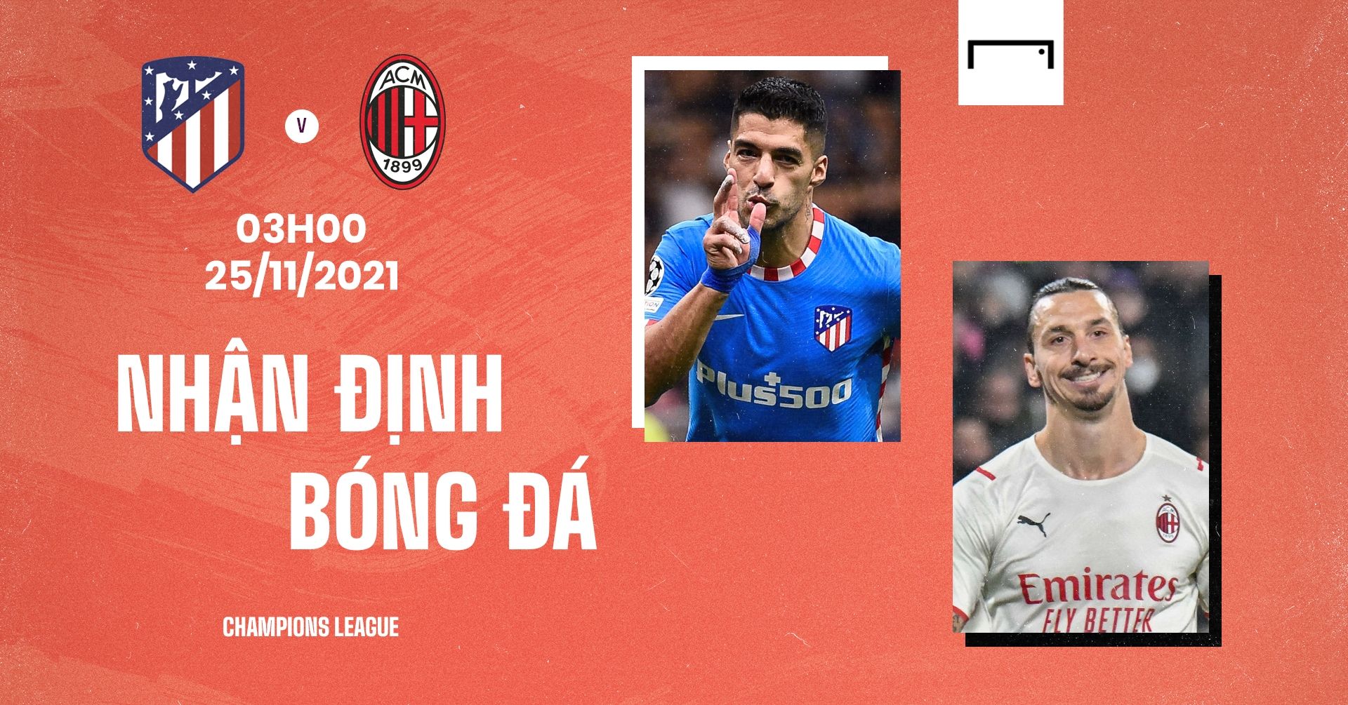 Preview Atletico Madrid vs AC Milan 2021/22 UEFA Champions League GFX